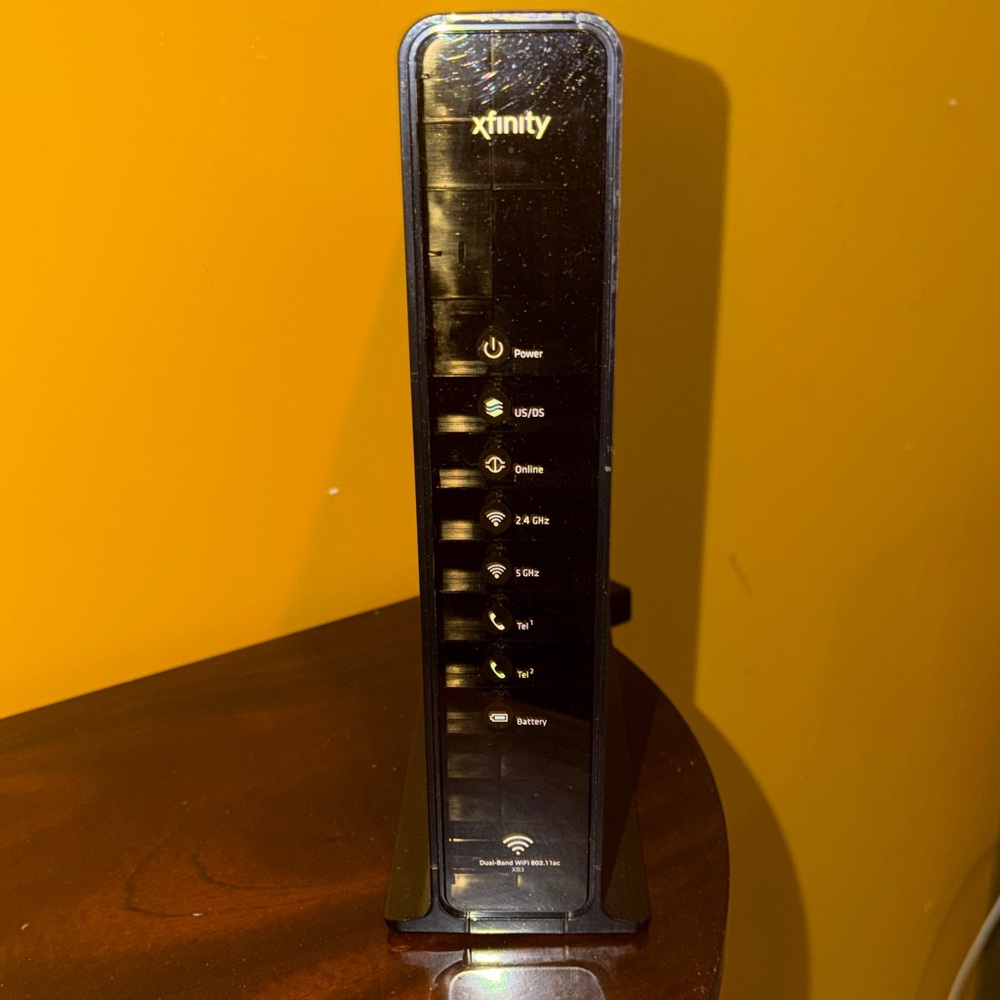 Xfinity Black Modem Router